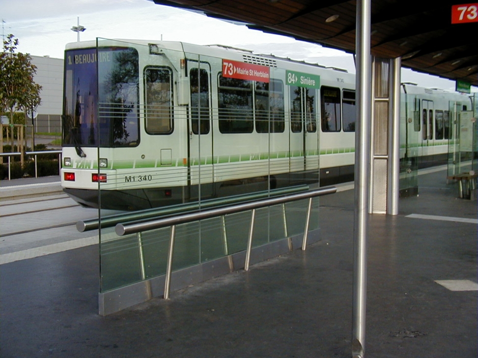 Ligne 1 tramway Nantes CMR Constructions Métalliques Richard Ligne 1 tramway Nantes CMR Constructions Métalliques Richard